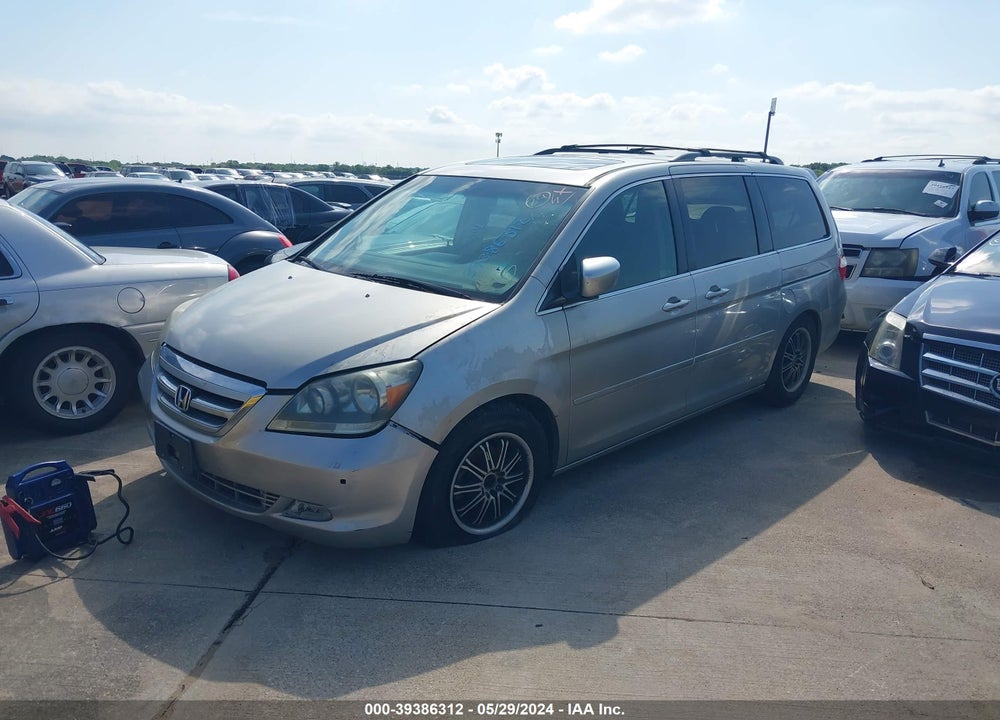 2005 HONDA ODYSSEY TOURING VIN: 5FNRL38895B048079