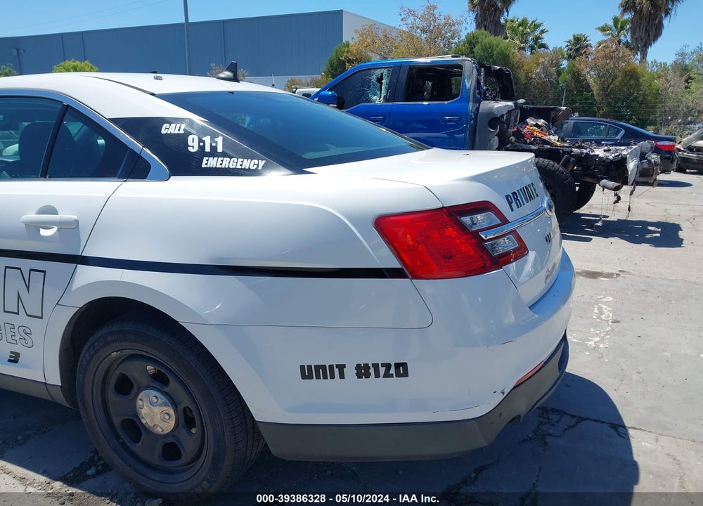 2014 FORD POLICE INTERCEPTOR VIN: 1FAHP2MKXEG122312