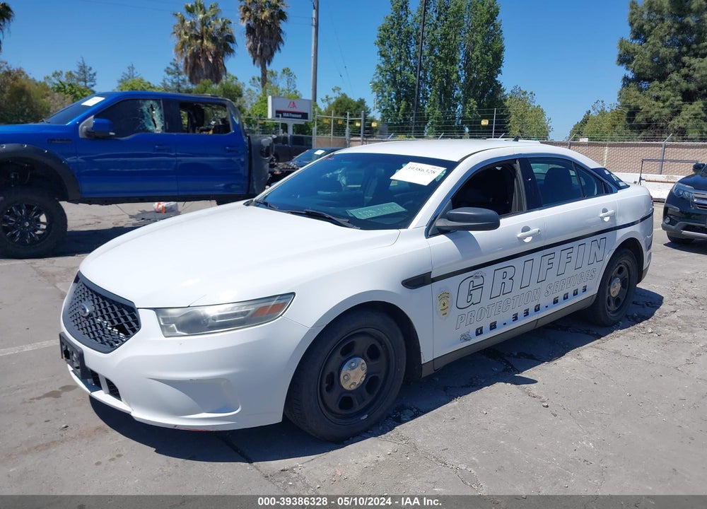 2014 FORD POLICE INTERCEPTOR VIN: 1FAHP2MKXEG122312
