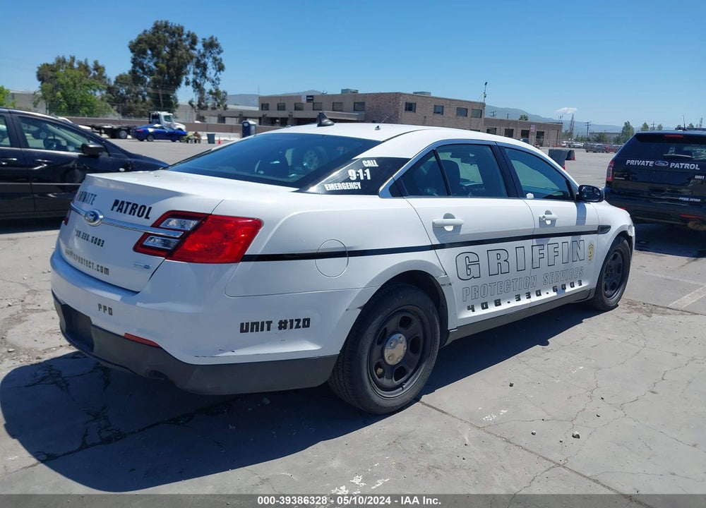2014 FORD POLICE INTERCEPTOR VIN: 1FAHP2MKXEG122312