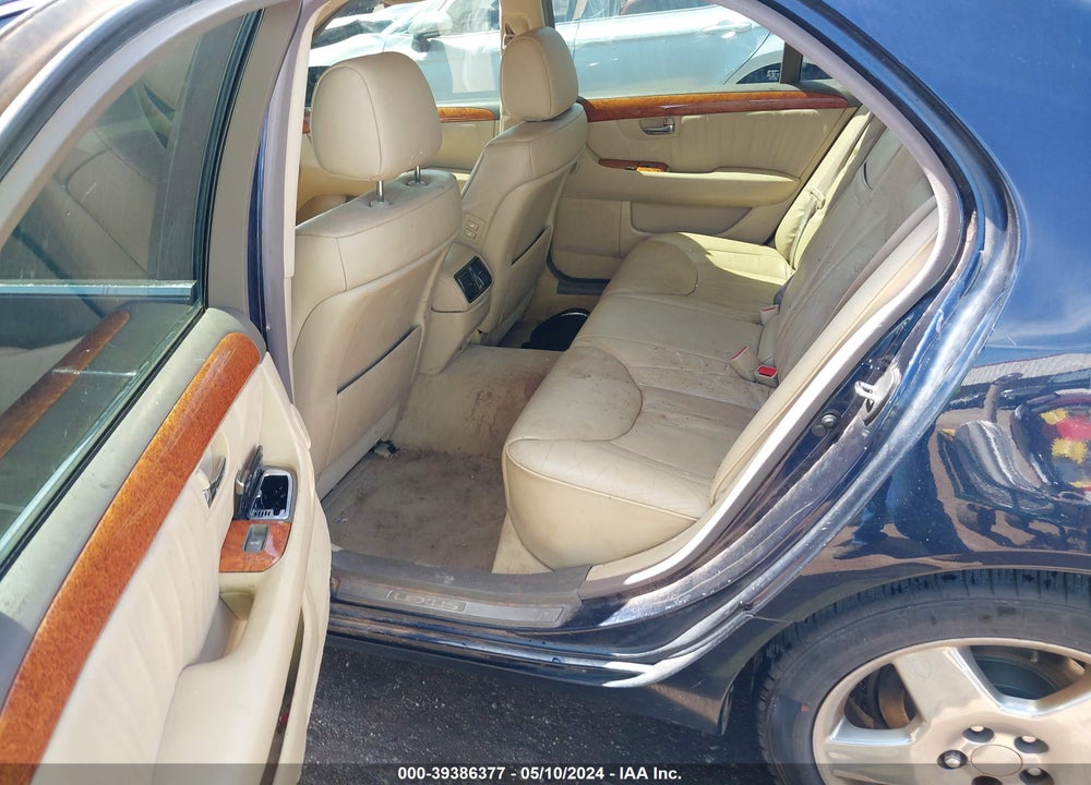 2006 LEXUS LS 430 VIN: JTHBN36F865037248