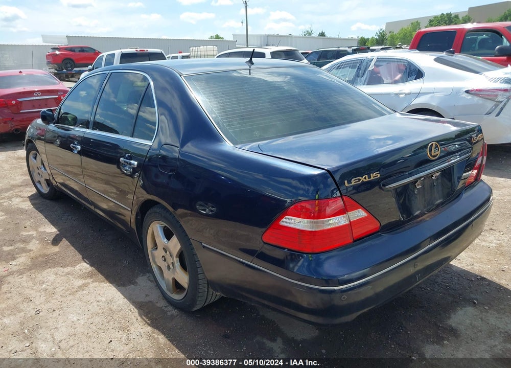 2006 LEXUS LS 430 VIN: JTHBN36F865037248