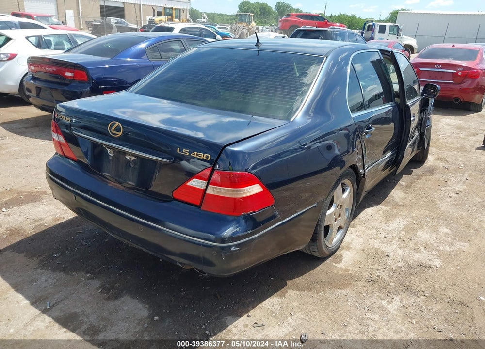 2006 LEXUS LS 430 VIN: JTHBN36F865037248