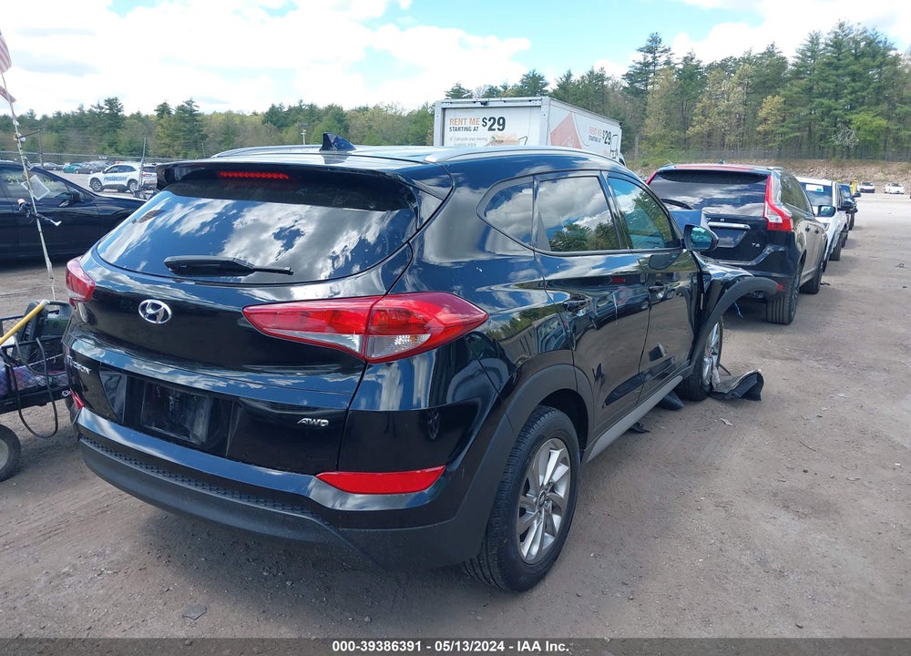 2018 HYUNDAI TUCSON SEL VIN: KM8J3CA43JU780936
