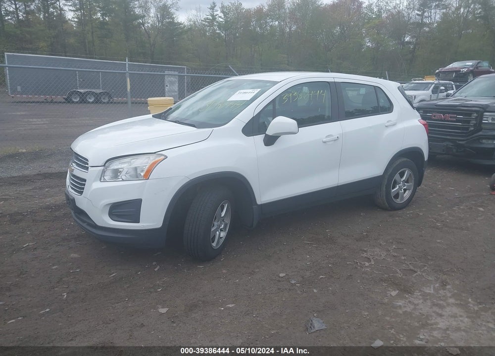 2015 CHEVROLET TRAX 1LS VIN: KL7CJPSB7FB077573