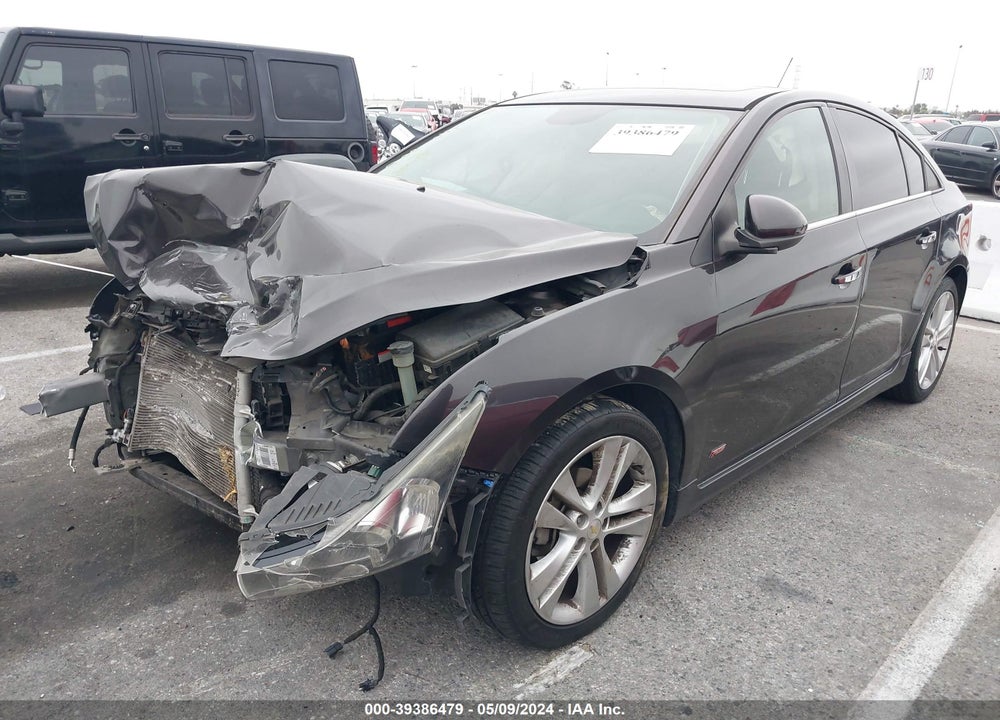 2015 CHEVROLET CRUZE LTZ VIN: 1G1PG5SB9F7199399