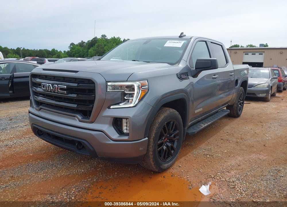 2021 GMC SIERRA 1500 4WD SHORT BOX ELEVATION VIN: 3GTU9CET4MG336716