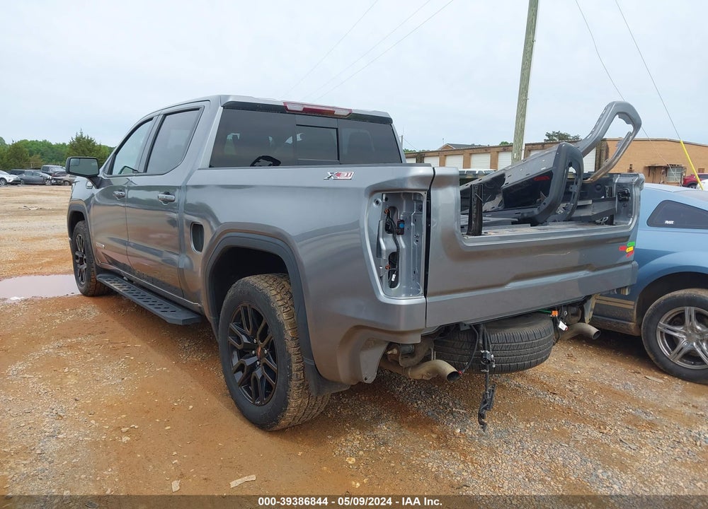 2021 GMC SIERRA 1500 4WD SHORT BOX ELEVATION VIN: 3GTU9CET4MG336716