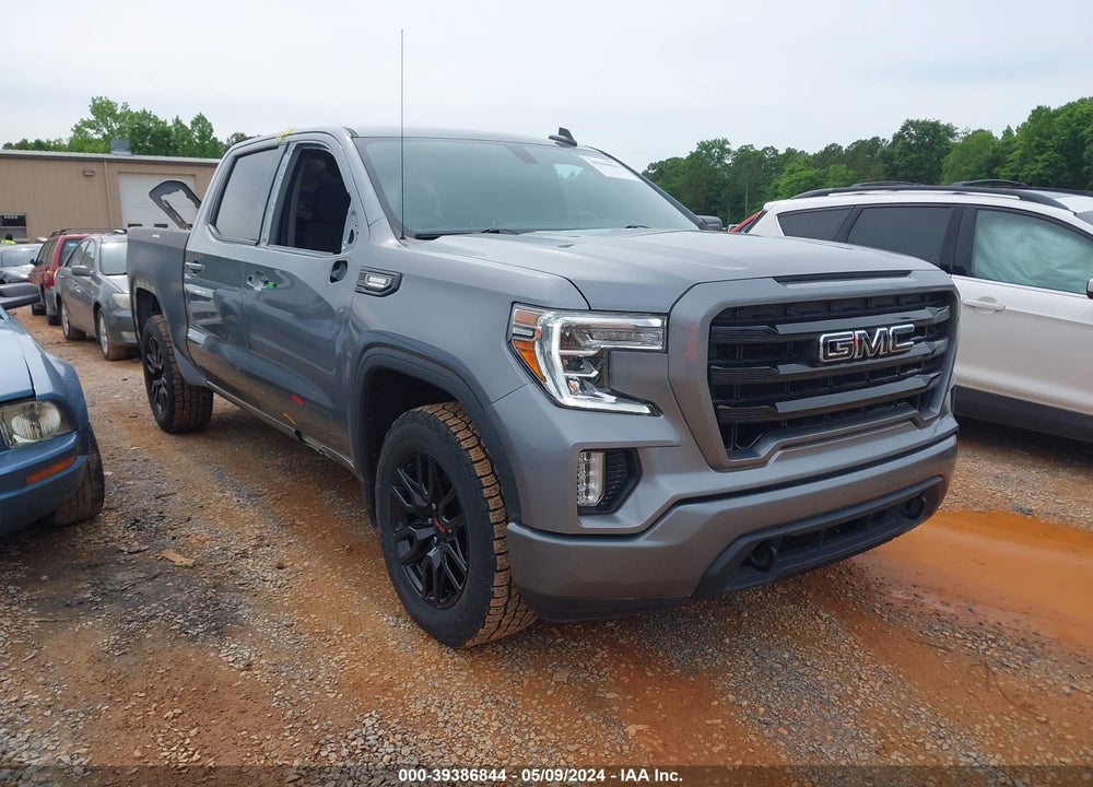 2021 GMC SIERRA 1500 4WD SHORT BOX ELEVATION VIN: 3GTU9CET4MG336716