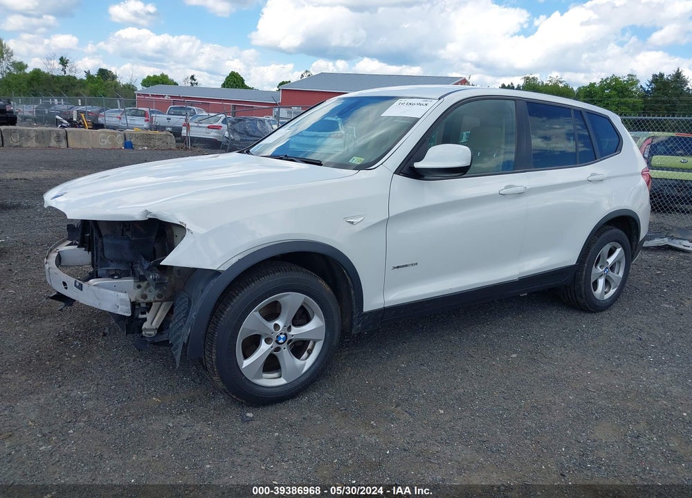 2012 BMW X3 XDRIVE28I VIN: 5UXWX5C54CL718792