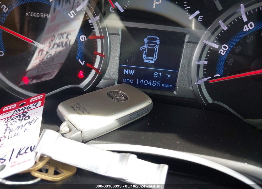 2018 TOYOTA 4RUNNER LIMITED VIN: JTEZU5JR9J5169889