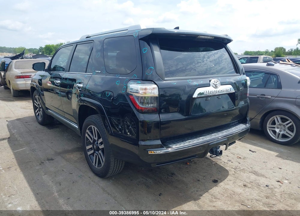 2018 TOYOTA 4RUNNER LIMITED VIN: JTEZU5JR9J5169889