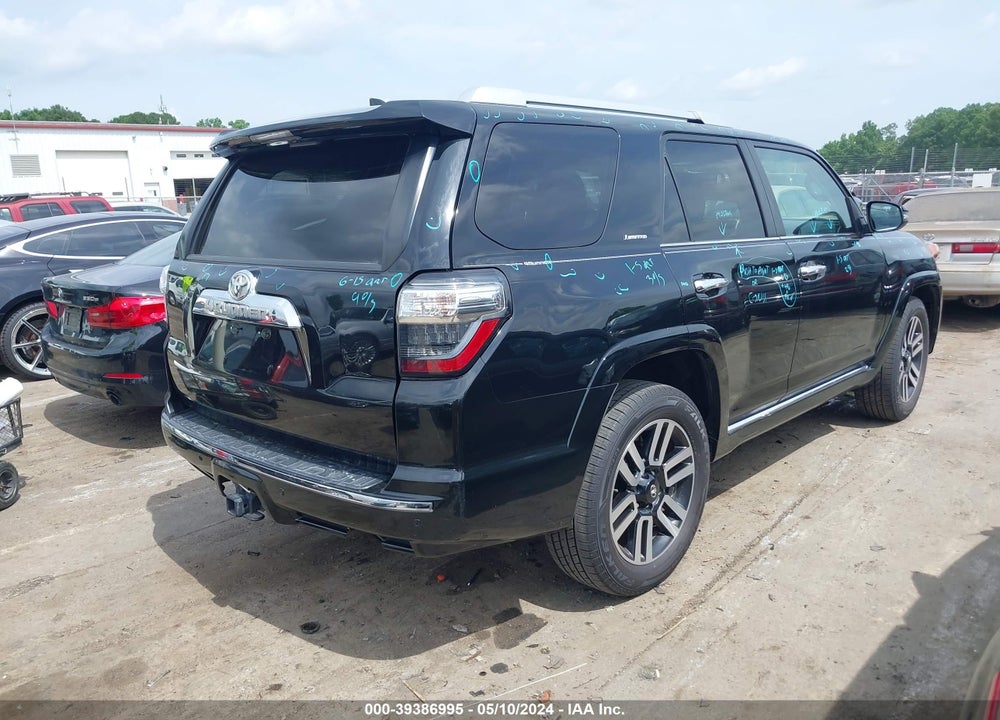 2018 TOYOTA 4RUNNER LIMITED VIN: JTEZU5JR9J5169889