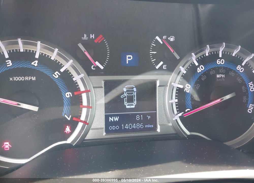 2018 TOYOTA 4RUNNER LIMITED VIN: JTEZU5JR9J5169889