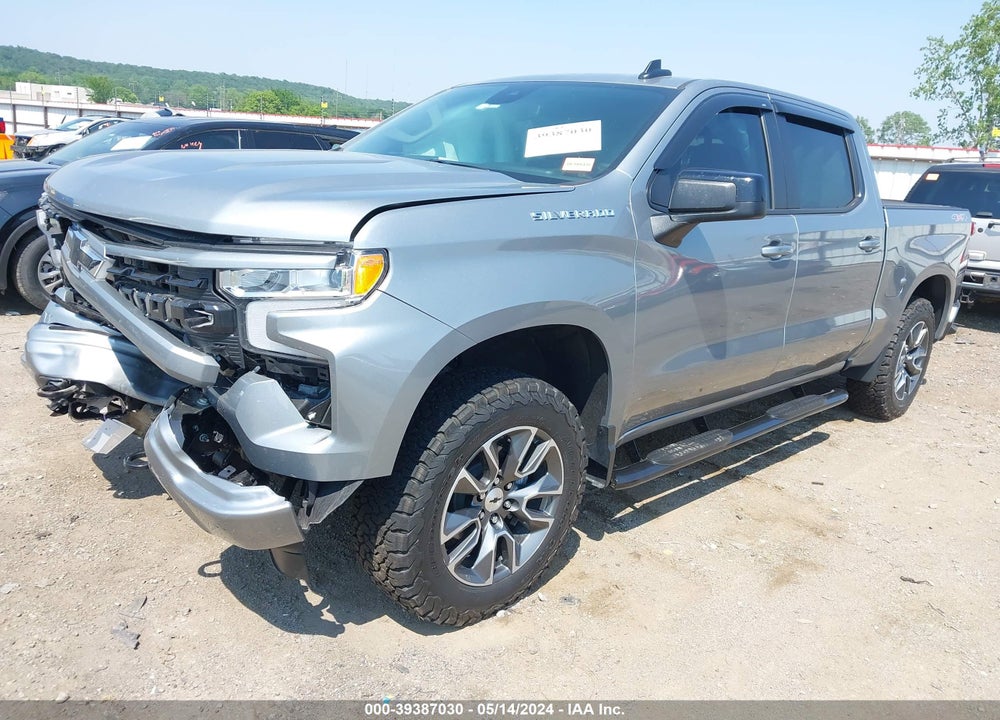 2024 CHEVROLET SILVERADO 1500 4WD SHORT BED RST VIN: 1GCUDEED5RZ134803