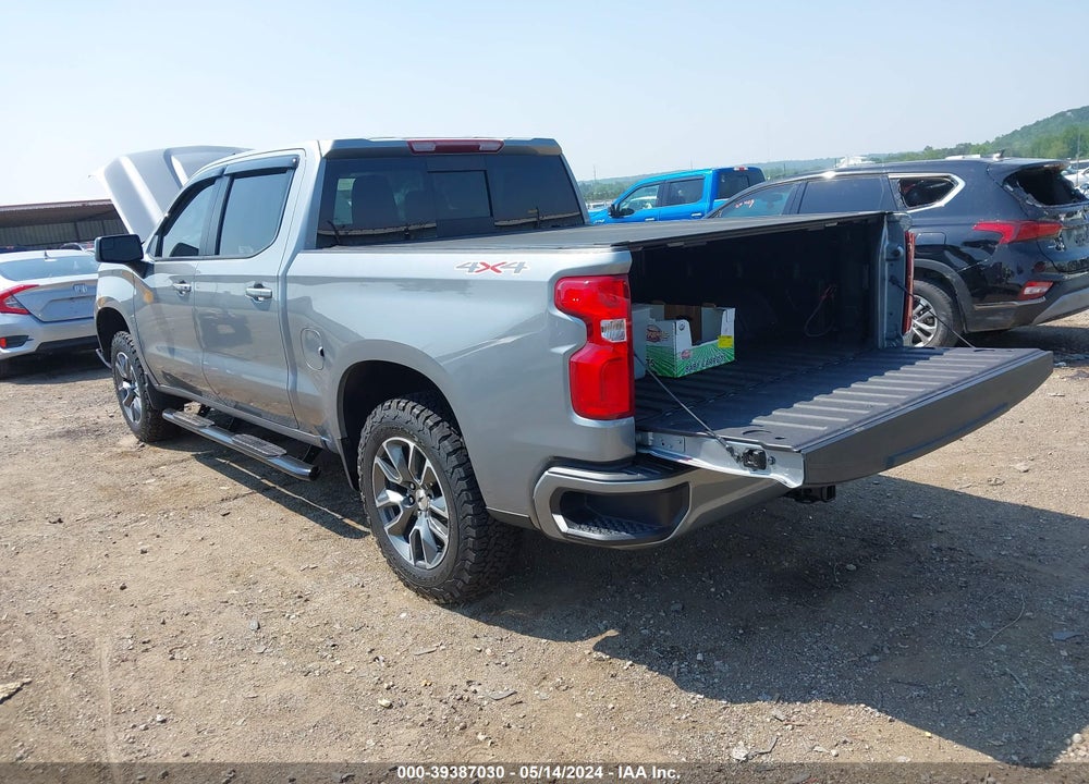 2024 CHEVROLET SILVERADO 1500 4WD SHORT BED RST VIN: 1GCUDEED5RZ134803