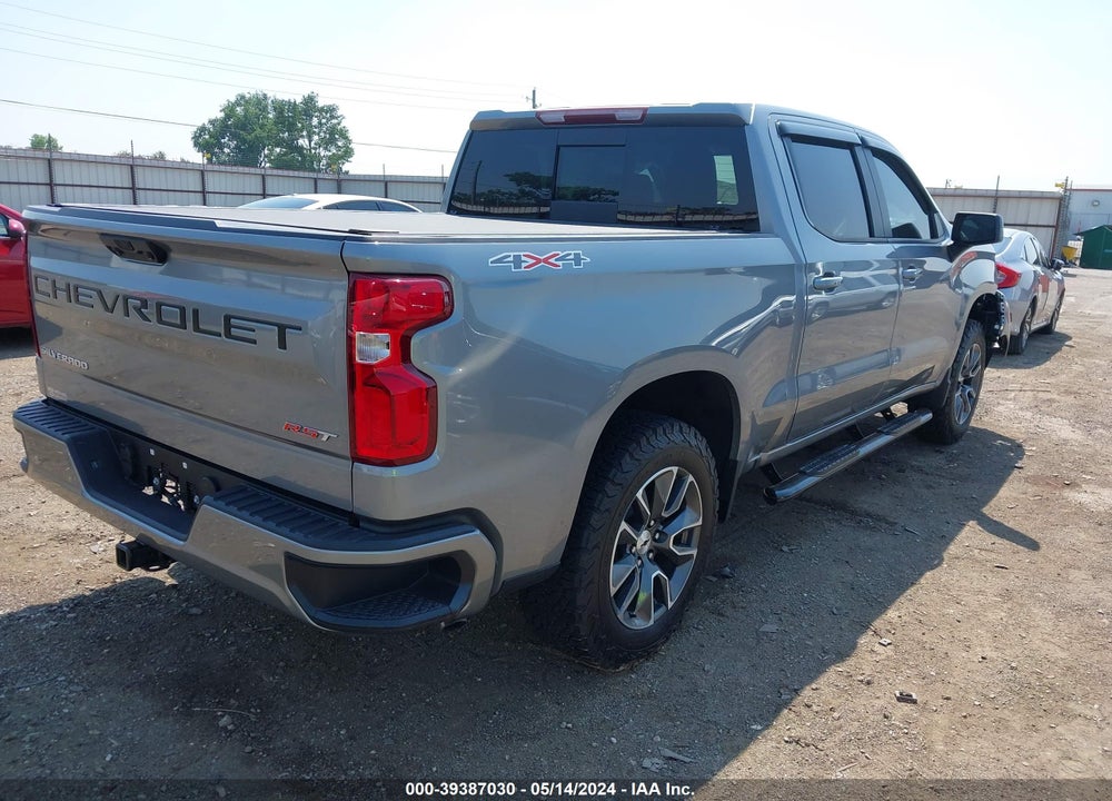 2024 CHEVROLET SILVERADO 1500 4WD SHORT BED RST VIN: 1GCUDEED5RZ134803