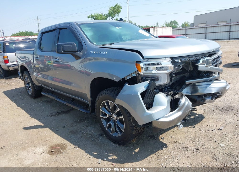 2024 CHEVROLET SILVERADO 1500 4WD SHORT BED RST VIN: 1GCUDEED5RZ134803