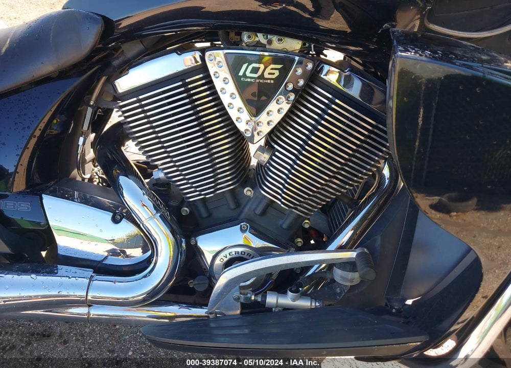 2013 VICTORY MOTORCYCLES CROSS COUNTRY TOUR VIN: 5VPTW36N5D3016605
