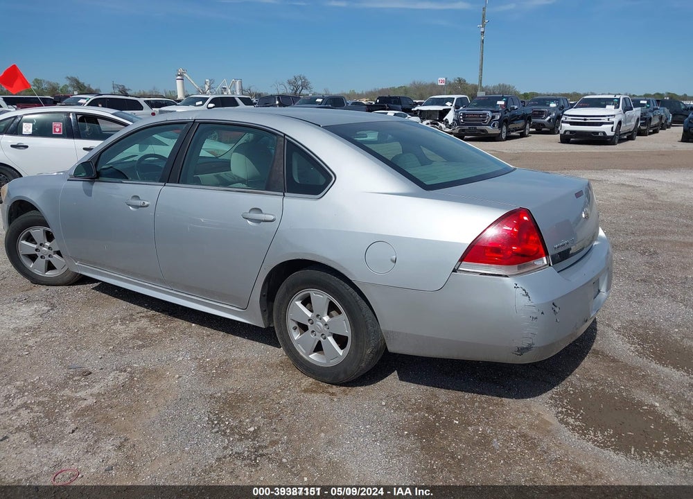 2010 CHEVROLET IMPALA LT VIN: 2G1WB5EK9A1149100