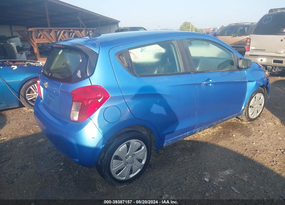 2017 CHEVROLET SPARK LS MANUAL VIN: KL8CA6SA1HC728268