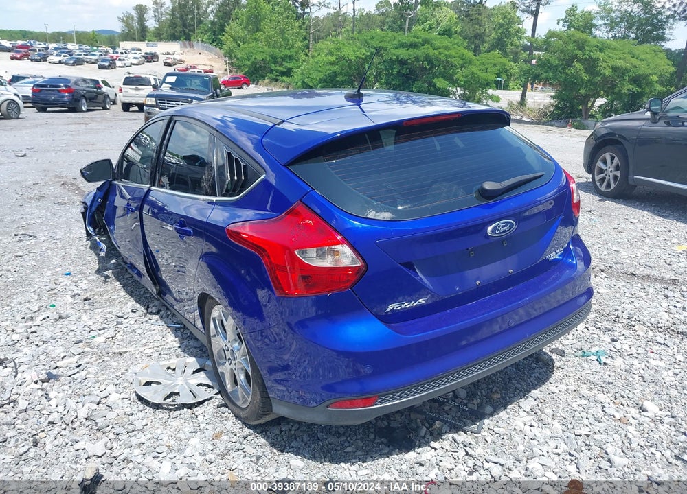 2014 FORD FOCUS TITANIUM VIN: 1FADP3N26EL463264