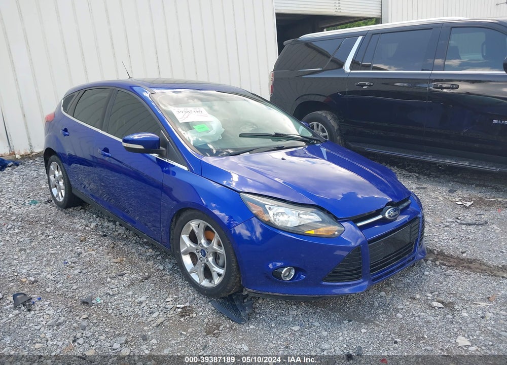 2014 FORD FOCUS TITANIUM VIN: 1FADP3N26EL463264