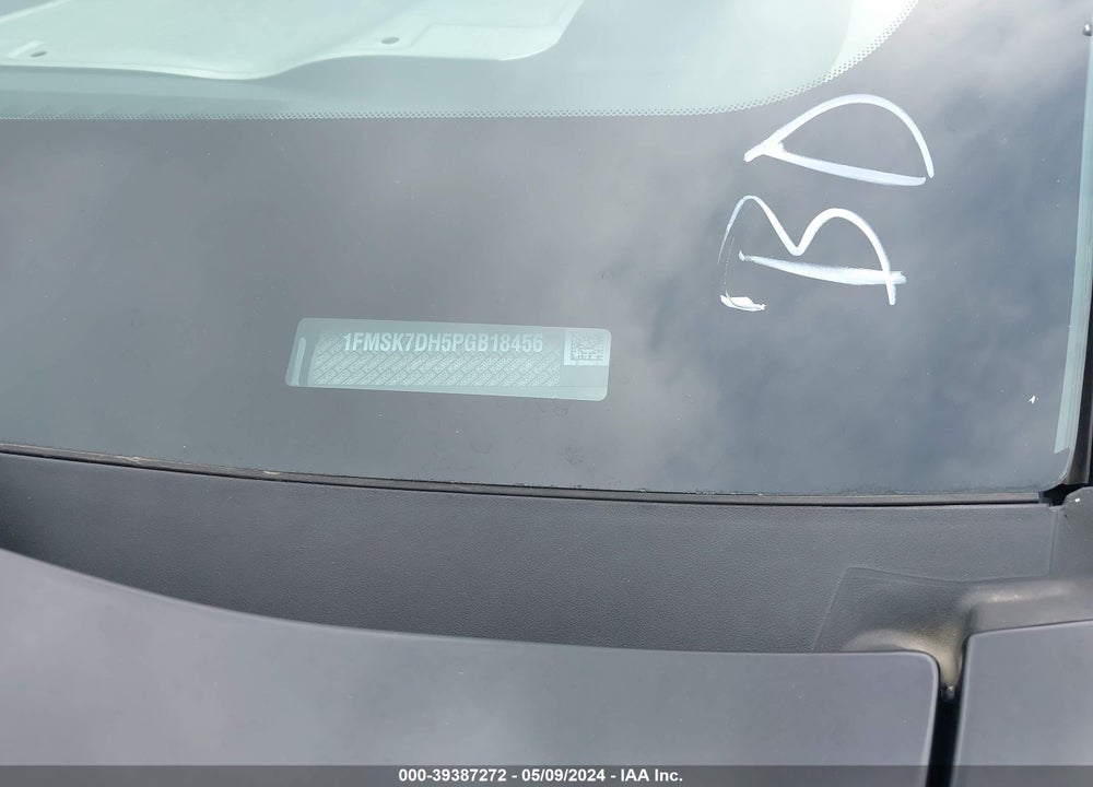 2023 FORD EXPLORER XLT VIN: 1FMSK7DH5PGB18456