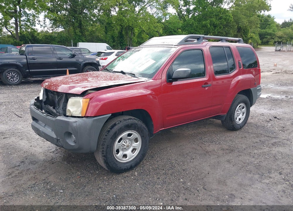 2008 NISSAN XTERRA X VIN: 5N1AN08U58C535523