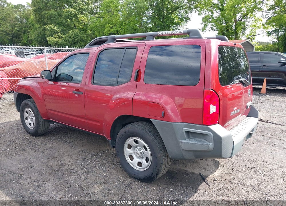 2008 NISSAN XTERRA X VIN: 5N1AN08U58C535523