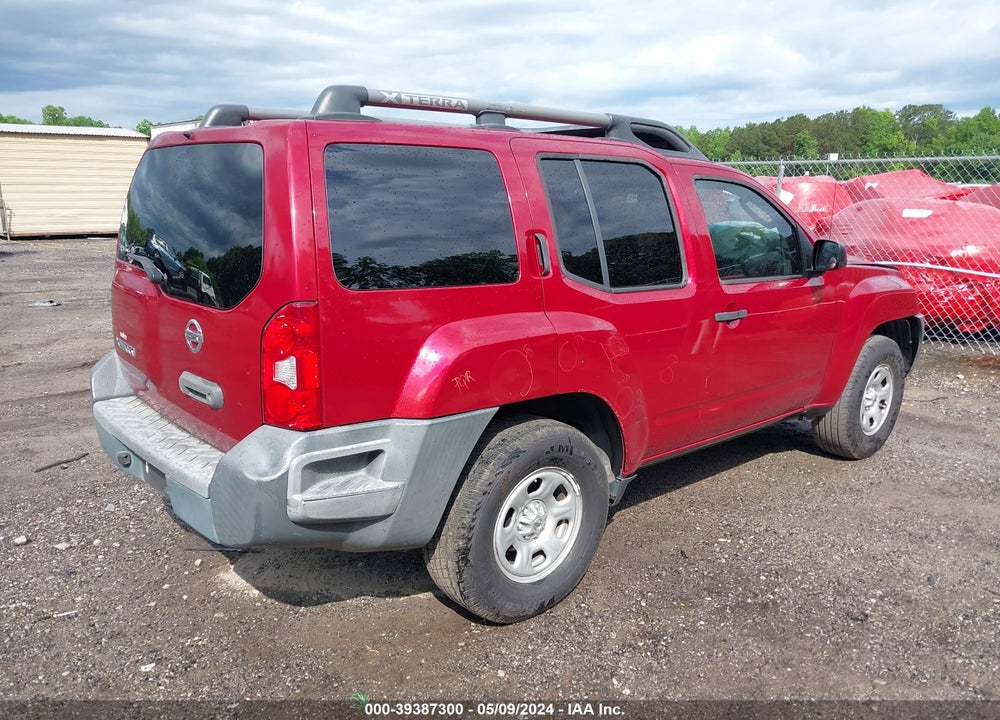 2008 NISSAN XTERRA X VIN: 5N1AN08U58C535523