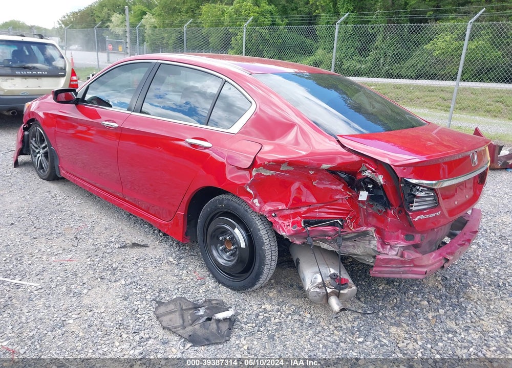 2016 HONDA ACCORD SPORT VIN: 1HGCR2F69GA099188
