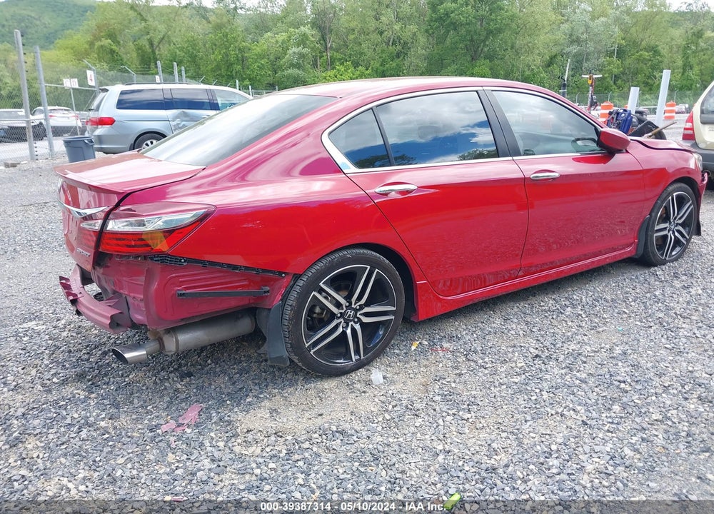 2016 HONDA ACCORD SPORT VIN: 1HGCR2F69GA099188