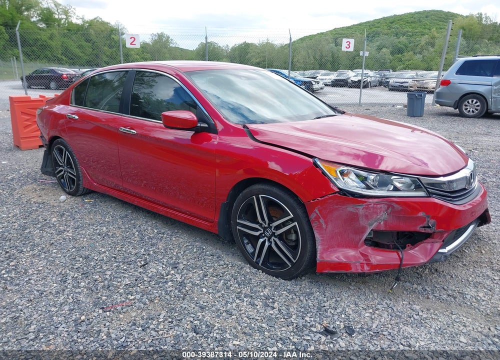 2016 HONDA ACCORD SPORT VIN: 1HGCR2F69GA099188