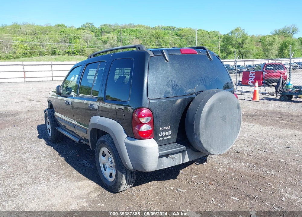 2007 JEEP LIBERTY SPORT VIN: 1J4GL48K87W645970