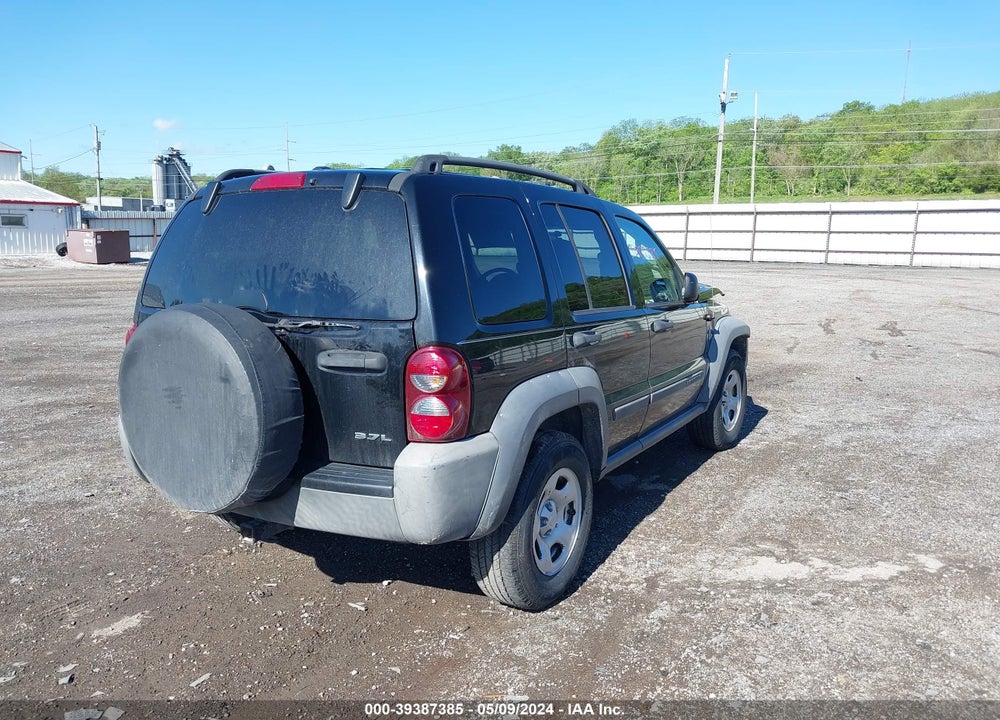 2007 JEEP LIBERTY SPORT VIN: 1J4GL48K87W645970