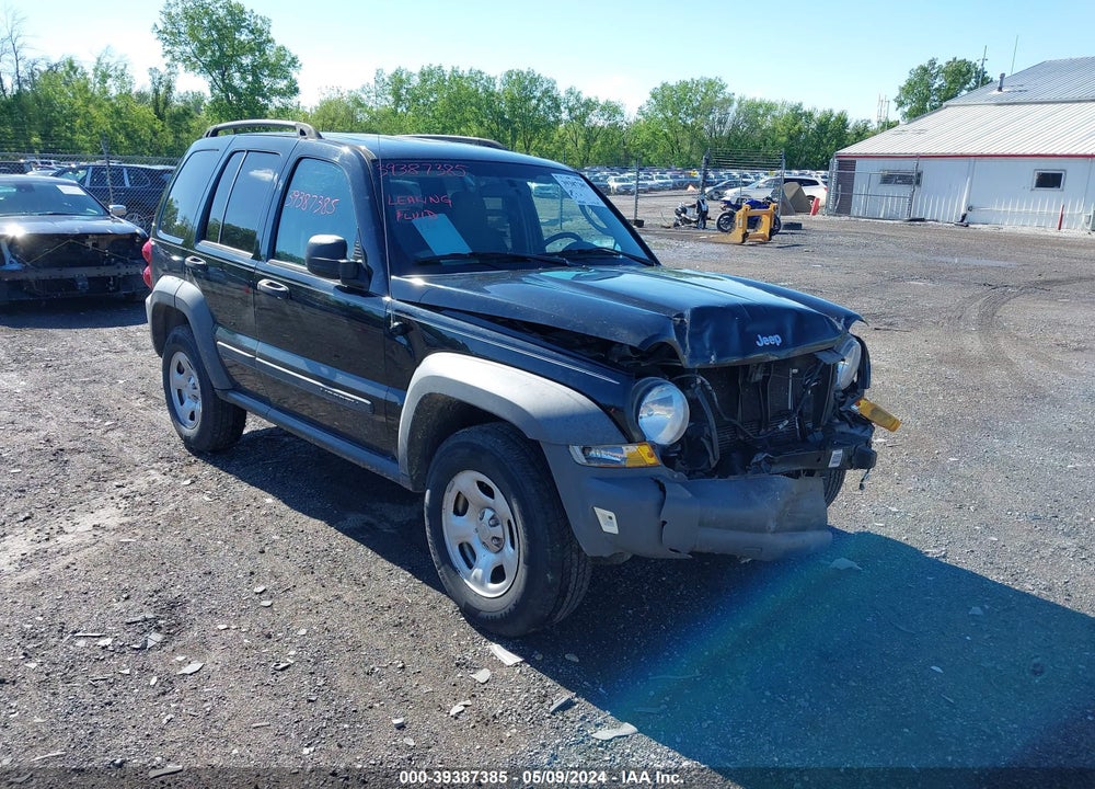 2007 JEEP LIBERTY SPORT VIN: 1J4GL48K87W645970