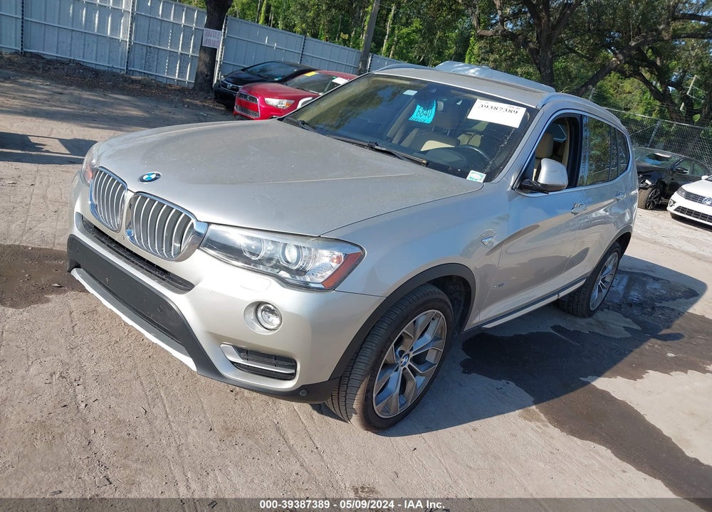 2017 BMW X3 SDRIVE28I VIN: 5UXWZ7C58H0T44492