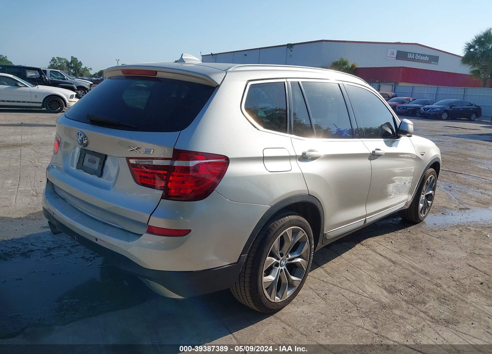 2017 BMW X3 SDRIVE28I VIN: 5UXWZ7C58H0T44492