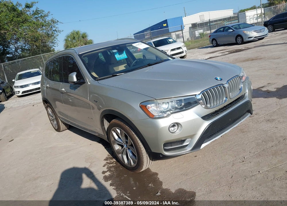 2017 BMW X3 SDRIVE28I VIN: 5UXWZ7C58H0T44492