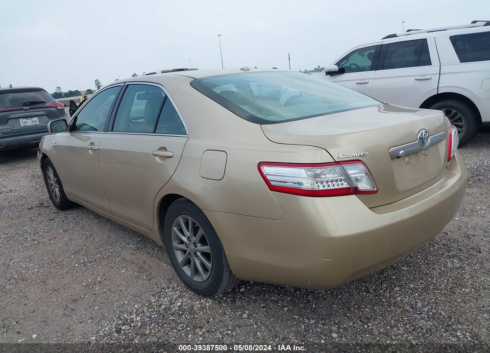 2011 TOYOTA CAMRY HYBRID VIN: 4T1BB3EK6BU133299