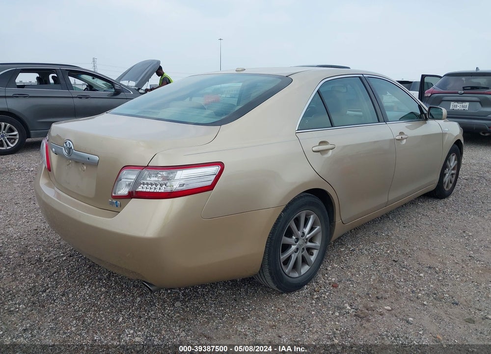 2011 TOYOTA CAMRY HYBRID VIN: 4T1BB3EK6BU133299