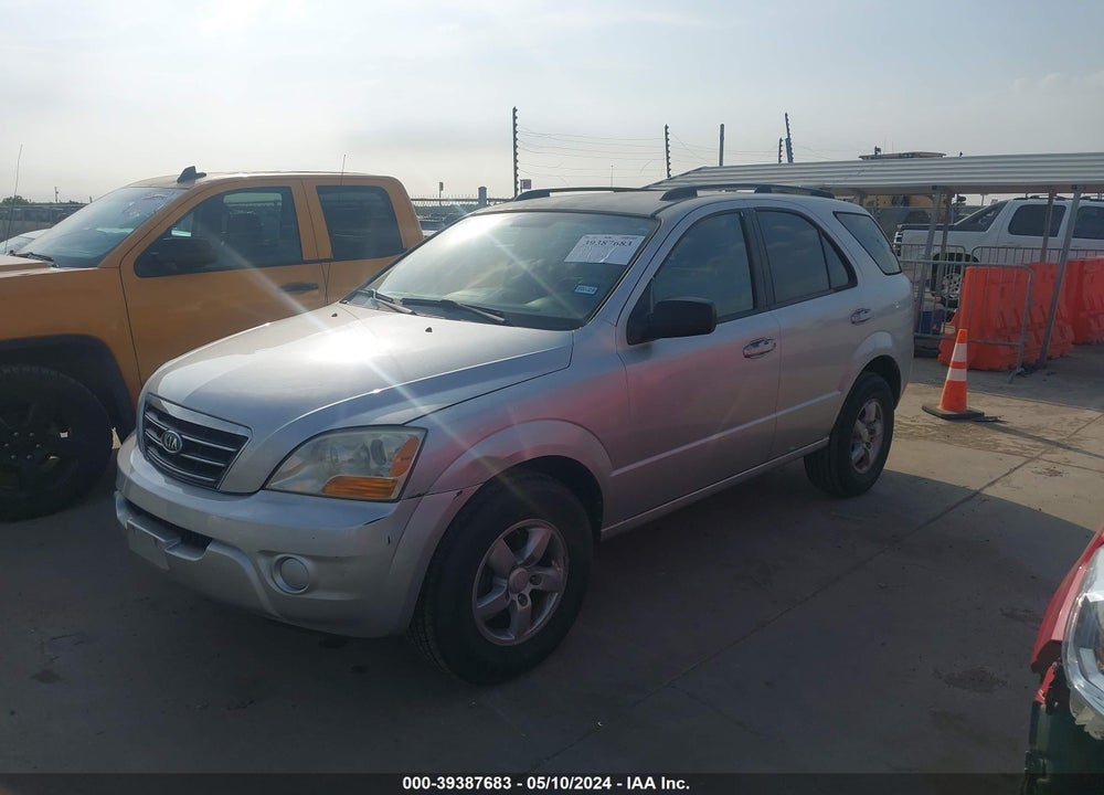 2008 KIA SORENTO LX VIN: KNDJC735585781995