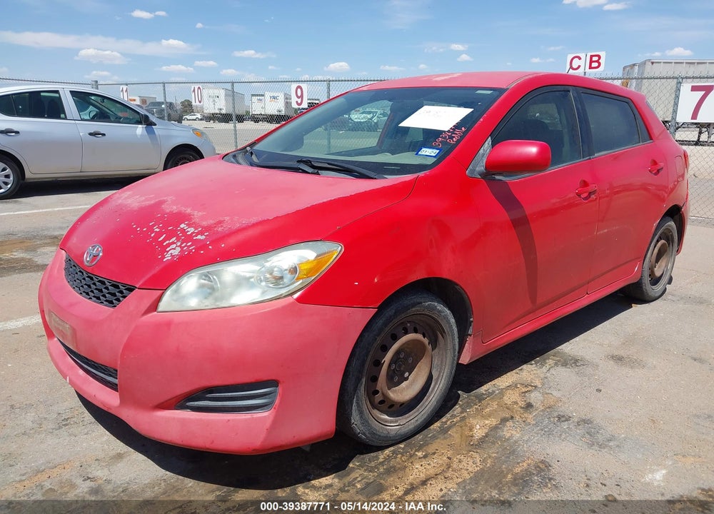 2009 TOYOTA MATRIX VIN: 2T1KU40E49C140474