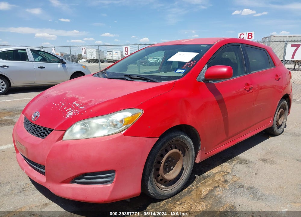 2009 TOYOTA MATRIX VIN: 2T1KU40E49C140474