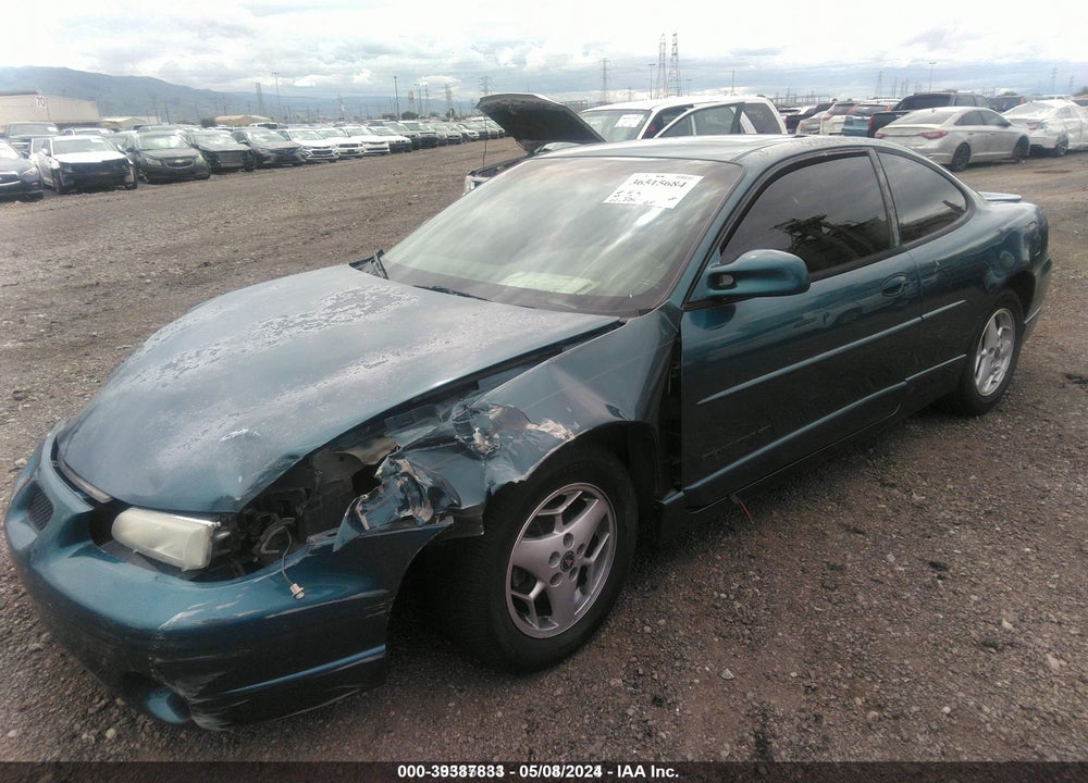 2002 PONTIAC GRAND PRIX GT VIN: 1G2WP12K52F157084