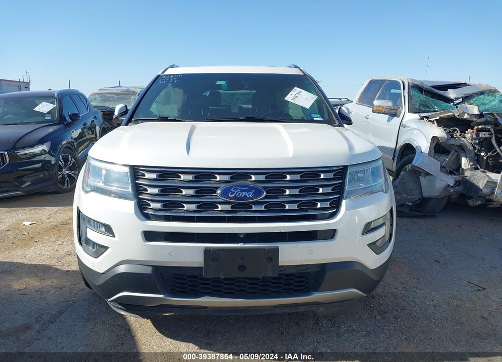 2016 FORD EXPLORER LIMITED VIN: 1FM5K7F89GGB04845