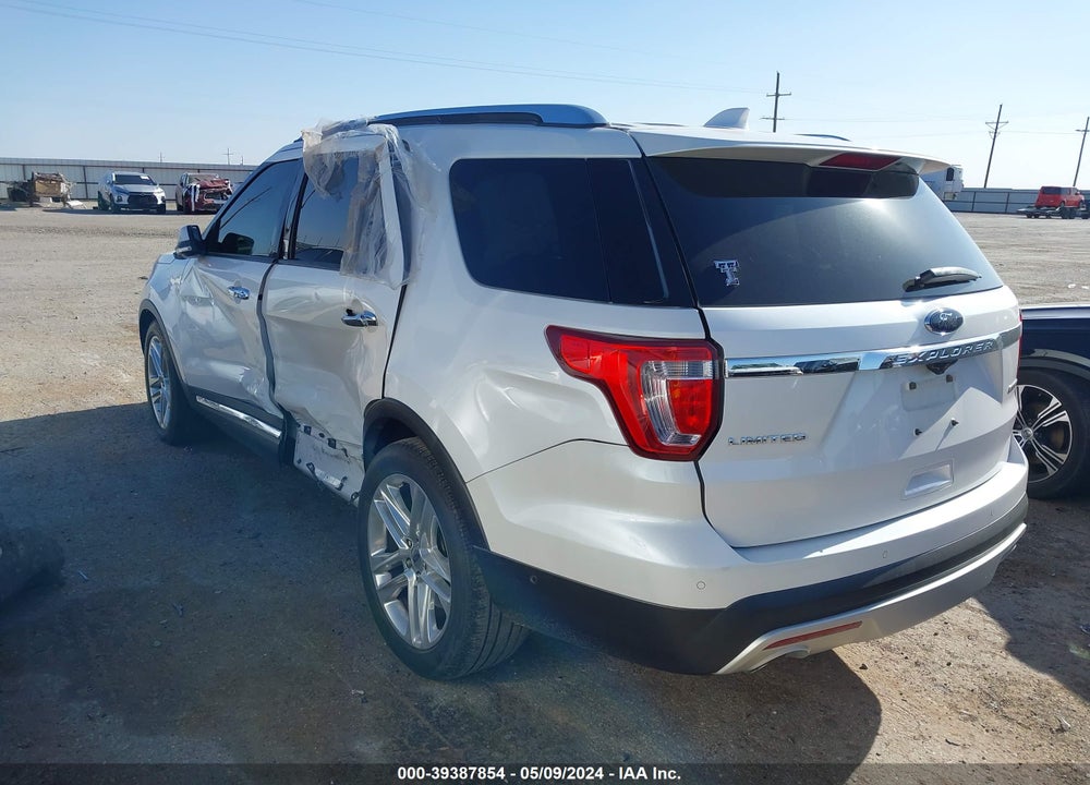 2016 FORD EXPLORER LIMITED VIN: 1FM5K7F89GGB04845