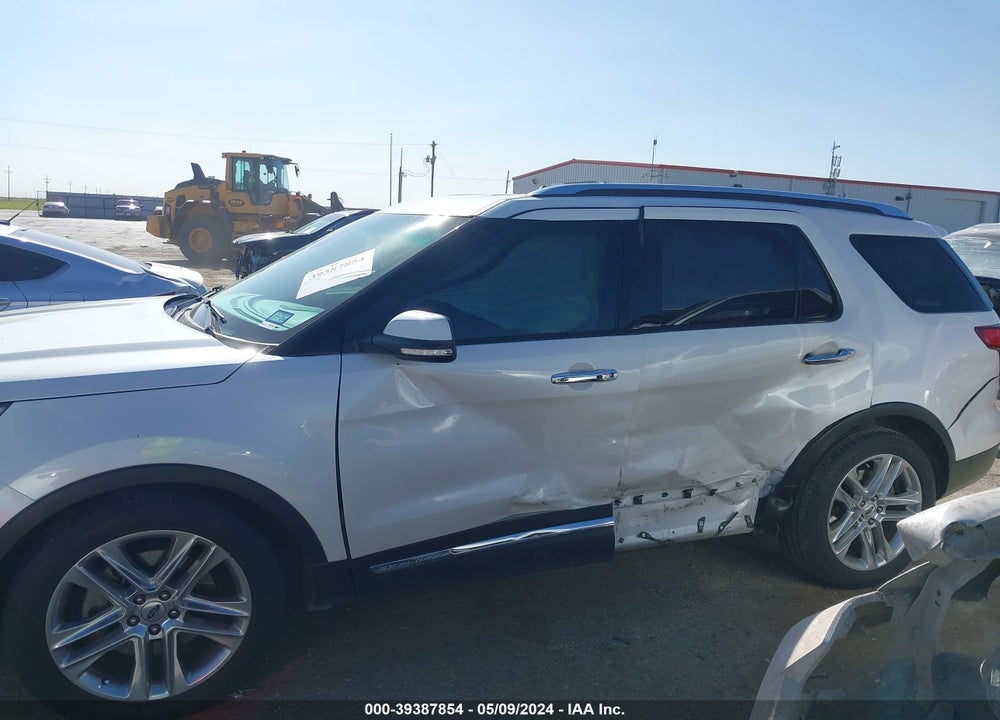 2016 FORD EXPLORER LIMITED VIN: 1FM5K7F89GGB04845