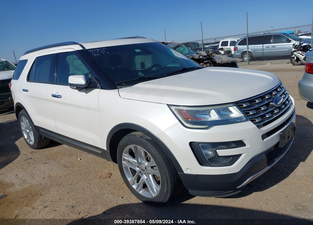 2016 FORD EXPLORER LIMITED VIN: 1FM5K7F89GGB04845